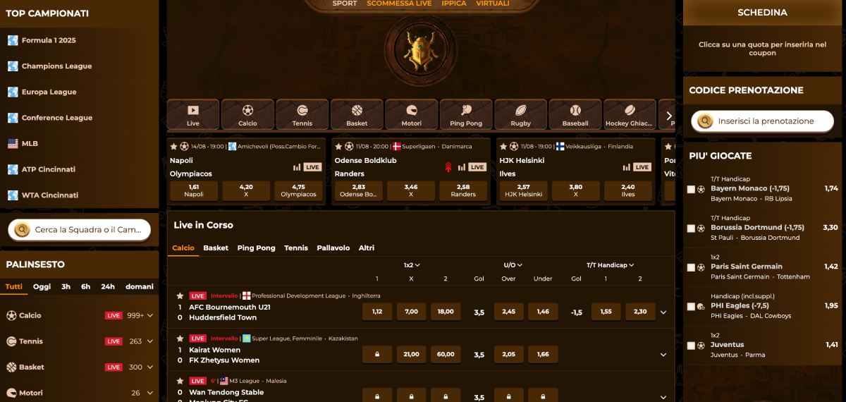 Scommesse Sportive AmunRa